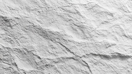 Poster - Weathered white rock surface revealing textural intricacies, forming natural abstract background with rugged, detailed patterning