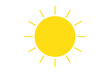© HIKE  Studio  1 - Sun with Rays Icon Vector Illustration