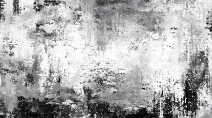 Poster - Abstract grunge black and white distressed texture background Stock Illustration