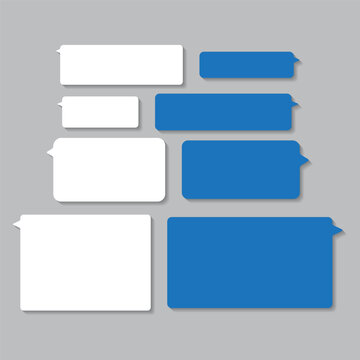 Text Messaging. Smartphone, realistic vector illustration