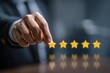 © LimeSky - Users rate service experiences on an online app enabling customer feedback to assess service quality and influence business reputation