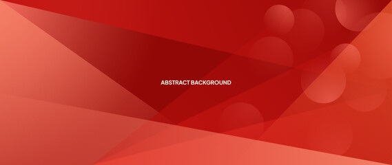 Poster - Modern red abstract background. With straight lines pattern. Web banner, wallpaper, banner, brochure. Geometric shape background.	
