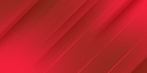 Poster - Modern abstract gradient dark red banner background.  template with repeating bars and lines. Suit for business, institution, conference, great for project, presentation background, and wallpaper. 