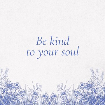 Be kind Instagram post