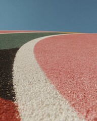 Aufkleber - Modern Digital Roadmap with Illuminated Milestones on Abstract Pathway Symbolizing Strategic Growth and Transformation for Business Innovation