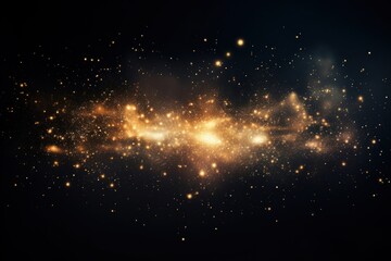 Wall Mural - cloud in sky sparkle light glitter effect backgrounds astronomy fireworks.