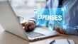 © SHAMSUL - Managing Online Expenses with Laptop