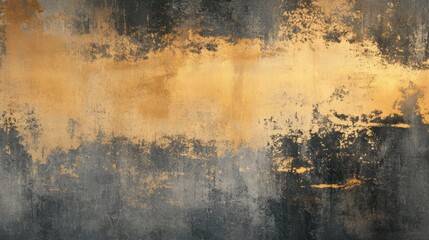 Poster - Abstract gold and grey textured background.