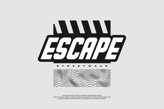 urban streetwear vector element fuor fashion suitable for printing