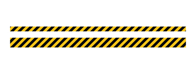 Yellow Black Diagonal Stripes Art Design
