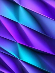 Aufkleber - Geometric abstract with bold color gradients