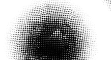 Poster - Abstract halftone vector illustration for contemporary design and graphics