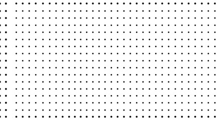 Poster - Black dotted pattern vector illustration for minimalist backgrounds or modern design