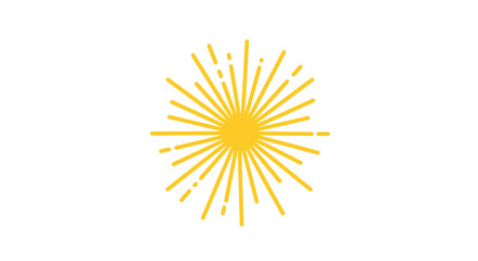 Poster - Sunburst vector illustration for celebration or poster design in flat style