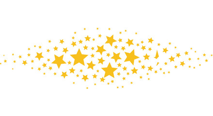 Wall Mural - starry night vector illustration for print and design in flat style