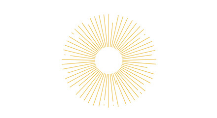 Poster - Radiant sunburst vector illustration for modern graphic design