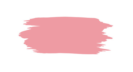 Poster - Abstract pink brush stroke vector illustration for minimalist design