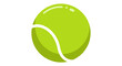 © Maureen - Tennis ball vector illustration: sports equipment design, flat style for posters and graphics