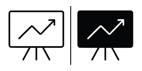 Poster - Growth Chart Icon Set 