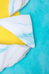 Poster - Abstract marble on colorful background design