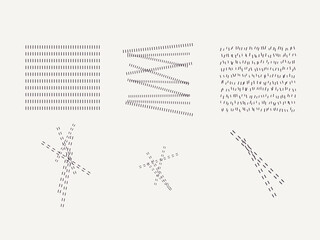 Poster - Angular Line Minimalist Stylized Contemporary Art Element. Graphic Outline Symbol Design. Abstract Imperfect Sketch Stroke Decoration.