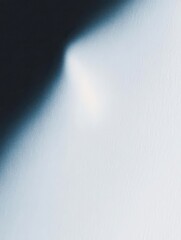 Poster - Abstract image with gradient of dark blue to light blue and white. Textured surface with light point. Web background.