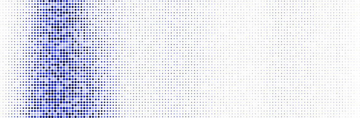 Poster - Background of spots colorful halftone design	