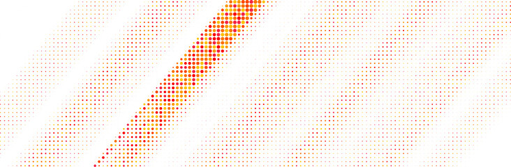 Poster - Abstract colorful halftone texture dots pattern. vector