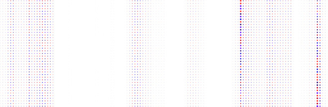 Abstract colorful halftone texture dots pattern. vector