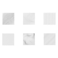 Poster - Wave Line Background Icon Set Vector Design.