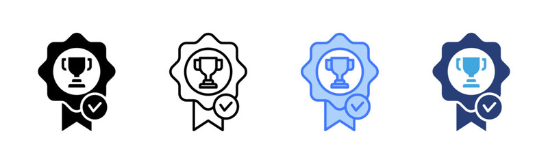 Poster - Best Practice icon sheet multiple style collection
