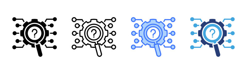 Poster - Root Cause icon sheet multiple style collection