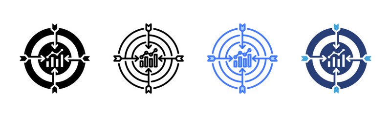 Poster - Target icon sheet multiple style collection