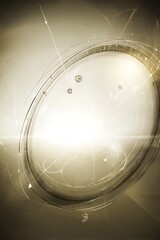 Poster - Abstract spheres with luminous details geometry