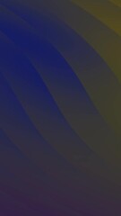 Poster - Dynamic Abstract Pattern with Bright Blue and Yellow Gradient Design