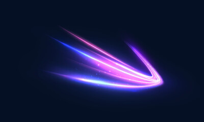 Aufkleber - 60 [преобразованный]Transparent pink-violet rays of light create a feeling of acceleration, movement of the light flow. The energetic flow of light is suitable for the theme of speed, acceleration, ra