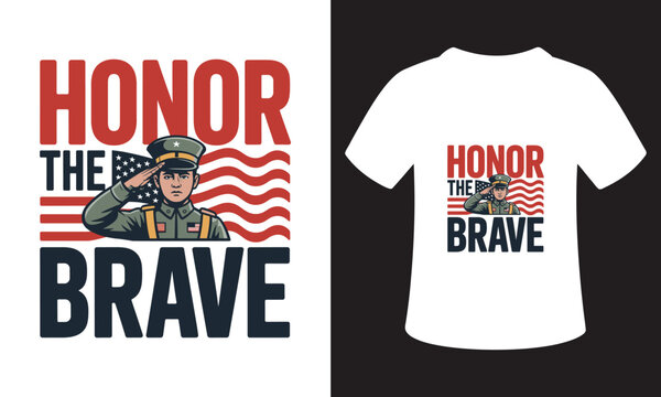 Vintage Style Typography Patriotism T-Shirt Design
