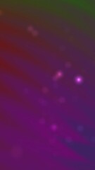 Poster - Abstract Cosmic Pattern with Glowing Particles and Vibrant Colors
