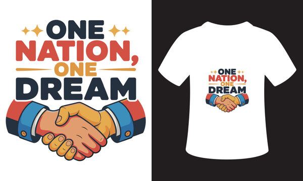 Inspiring patriotism T-Shirt Design