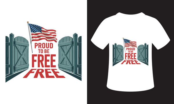 Motivational patriotism T-Shirt Design