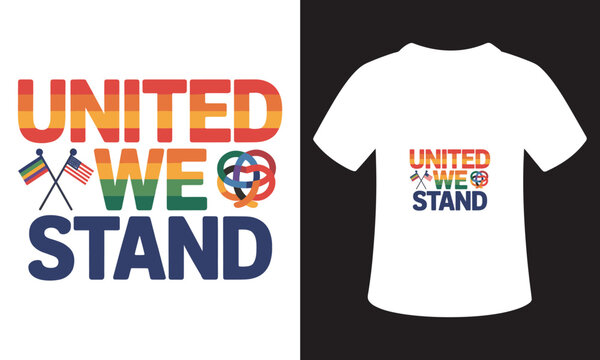 Minimalist patriotism T-Shirt Design