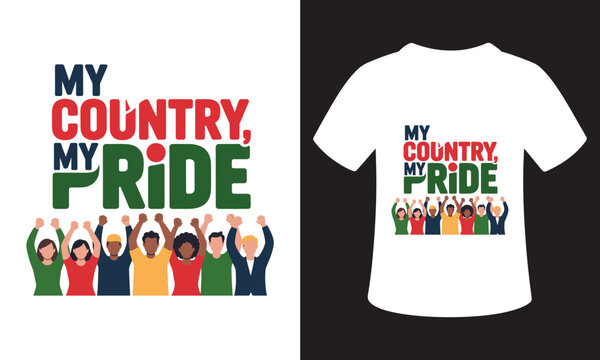 Motivational patriotism T-Shirt Design