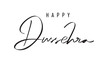 © StreetOnCamara - Happy Dussehra day text font calligraphy hand written lettering script black color object hinduism india hindu festival ramayana god celebration religion navaratri goddess Happy Dussehra day culture