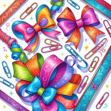 A digital doodle bursts with random squiggles, colorful blobs, abstract forms, and playful