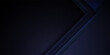 © Khoirul - Dark blue corporate tech art. eps 10, poster