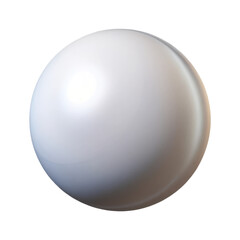 Poster - White sphere render illustration graphic design background abstract art smooth texture round ball shape object 3d 4k 8k