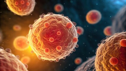 Poster - Detailed Visualization of Cell Activation in Biological Research