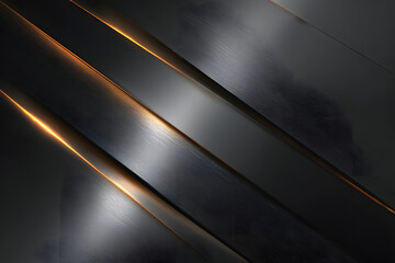 Poster - Metallic abstract background with sleek design. illustrations