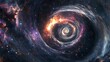 © Muhammad - Vibrant Spiral Galaxy Background