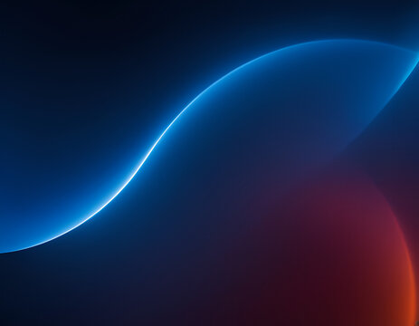 Abstract soft blue wave background. 3d blue background with blue lines curved wavy sparkle with copy space for text. Three-dimensional wave and blue background.